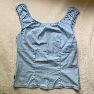Vintage Tommy Hilfiger blue blouse